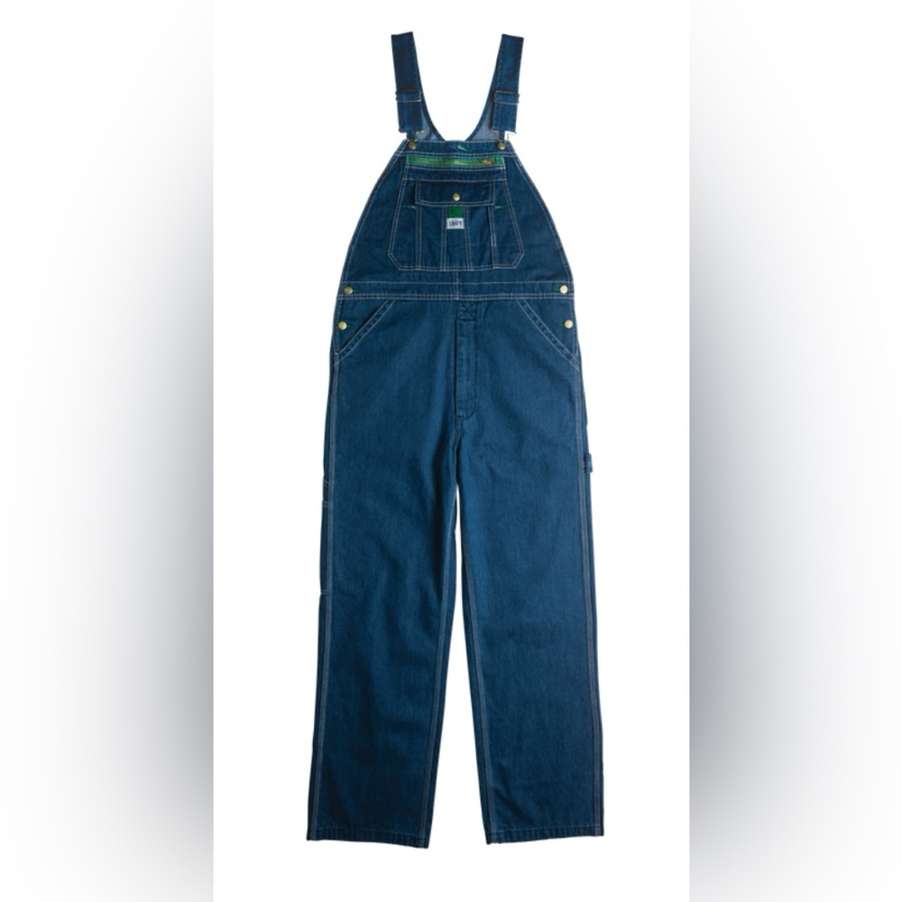 Liberty Denim Carpenter Bib Overalls Men's - 36x34 EUC